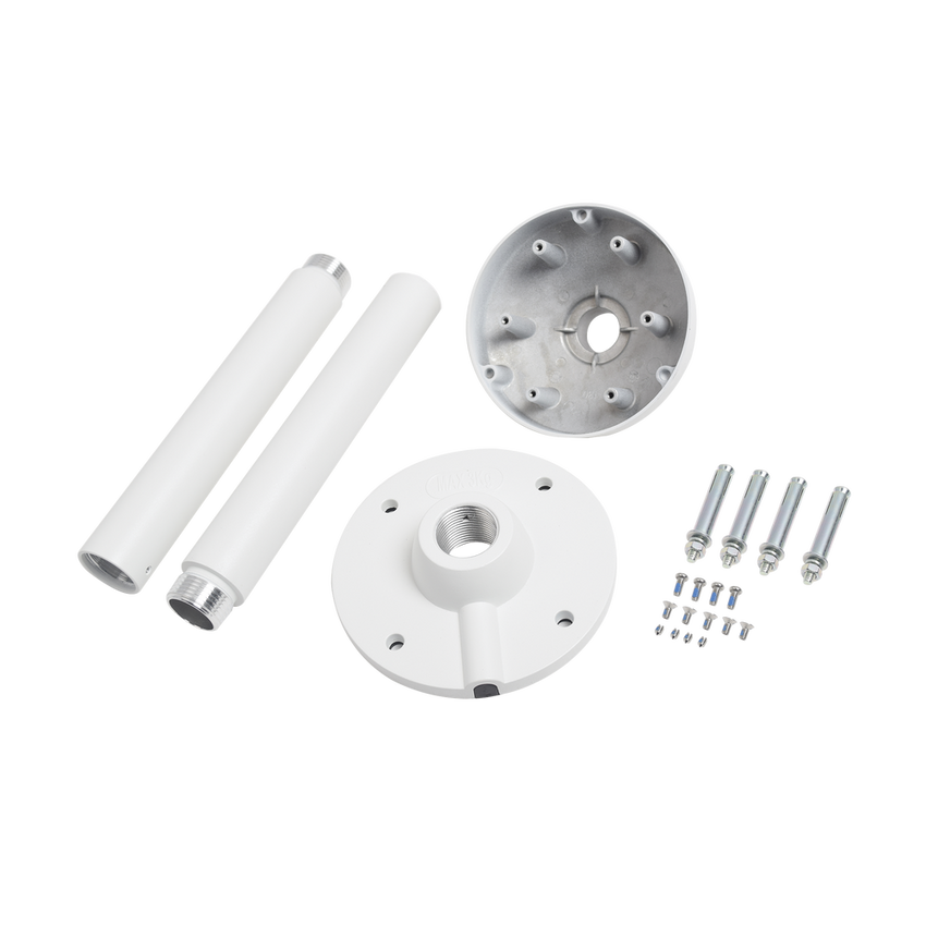 Montaje de Techo con Tubo para Domos HIKVISION
