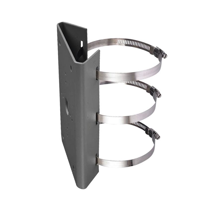 Montaje para Poste Vertical / Diametro de 400 a 600 mm / Acero Galvanizado (SUS304) / Color Plateado