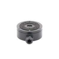 Caja de Conexión de Metal Color Negro / Exterior IP66 / Compatible con DS-2CD1043G2-LIUF/BLACK & DS-2CD2043G2-I(U)(BLACK)