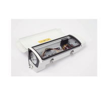 Gabinete para cámaras tipo BOX (Profesional) / Exterior IP67 / Limpia parabrisas integrado / Ventilador Integrado
