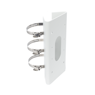 Montaje Vertical para Poste / Material de Acero Inoxidable