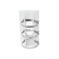 Montaje Vertical para Poste / Material de Acero Inoxidable