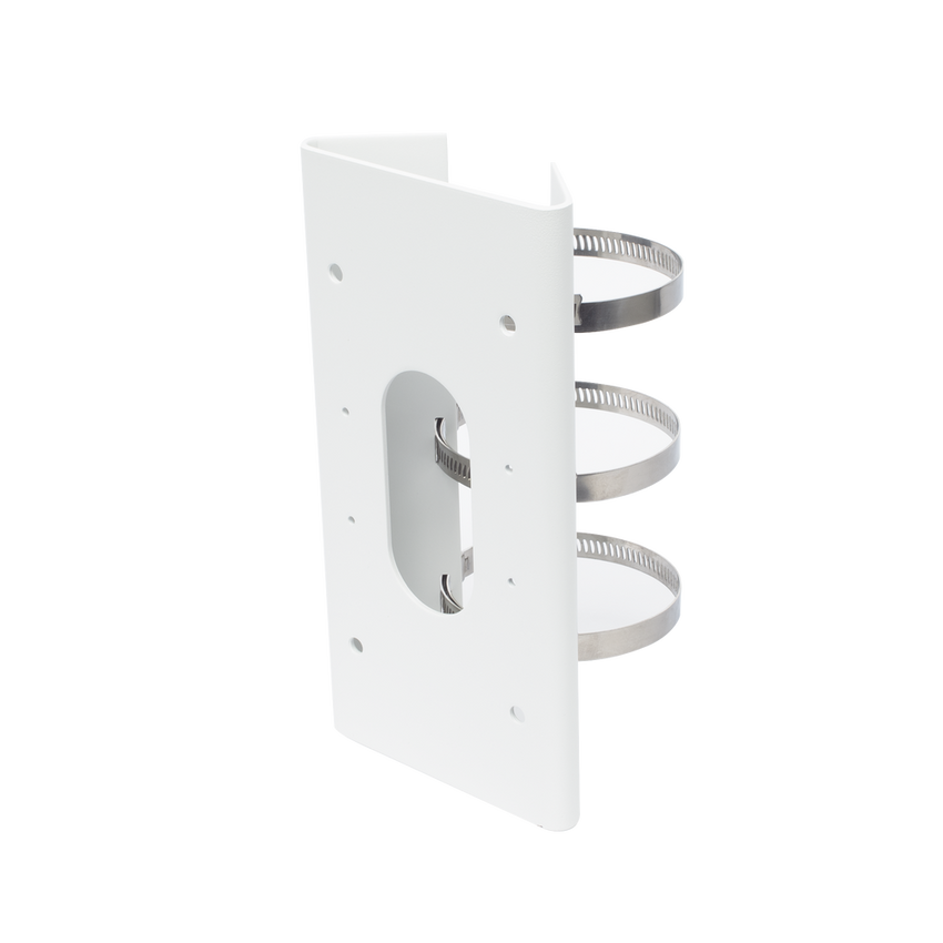 Montaje Vertical para Poste / Material de Acero Inoxidable
