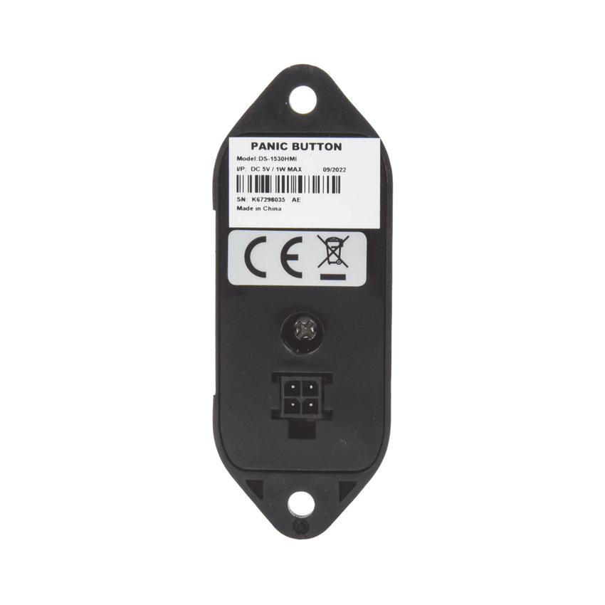 Botón de pánico para Activación de Alarma de Emergencia / Compatible con DVR´s Móviles HIKVISION