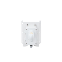 Montaje de Esquina con Caja de Conexión para Domos PTZ epcom y HIKVISION / Fabricado con Aleación de Aluminio y Acero