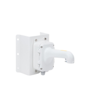 Montaje de Esquina con Caja de Conexión para Domos PTZ epcom y HIKVISION / Fabricado con Aleación de Aluminio y Acero