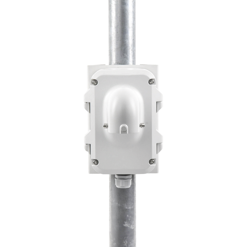 Montaje de Poste para Domos Hikvision / Color Blanco / Uso en Exterior