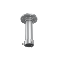 Montaje de Techo Tipo Tubo de 20 cm de Largo para Domos PTZ epcom y HIKVISION