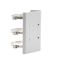 Montaje de Poste para PTZ / Acero Inoxidable / Compatible con PTZ HIKVISION