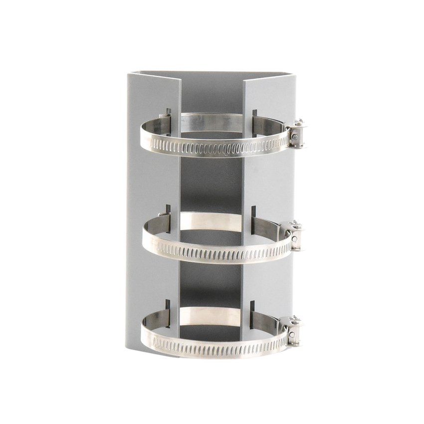 Montaje de Poste para PTZ / Acero Inoxidable / Compatible con PTZ HIKVISION
