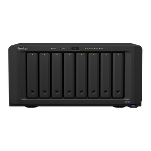 Servidor NAS de 8 Bahías (Expandible a 18 Bahías) / Hasta 324 TB / 4 GB RAM / Servicio Nube Gratis (P2P) / Administración Remota y Respaldo Programado