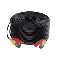 Cable Coaxial Siames (Mini RG59) + Alimentación / 10 Metros de Distancia / CCA / Soporta 1080p (2 Megapixel) hasta 4K (8 Megapixel)  / Uso Interior y Exterior