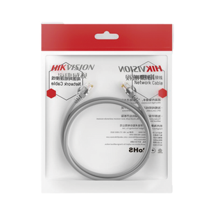 Cable de Parcheo (Patch Cord) / UTP / Cat. 6 (24 AWG) / 10 Metros / Color Gris / Ideal para PoE+ / Interior