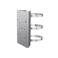Montaje de Poste para PTZ / Acero Inoxidable / Compatible con PTZ HIKVISION