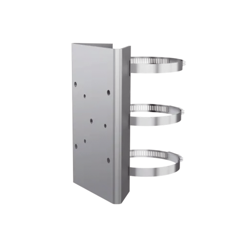 Montaje de Poste para PTZ / Acero Inoxidable / Compatible con PTZ HIKVISION