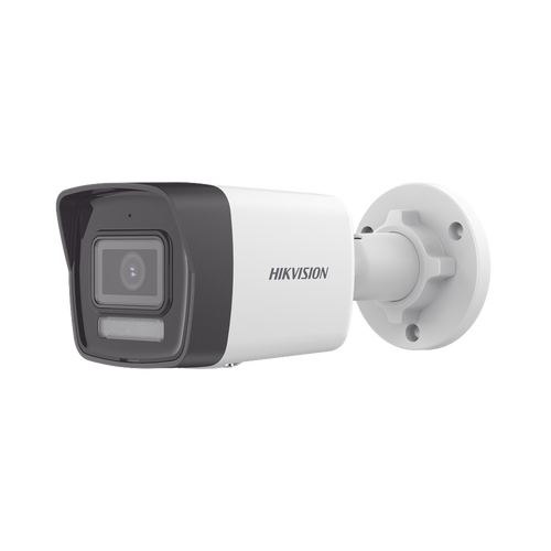 Bala IP 2 Megapixel / Lente 2.8 mm / Dual Light (30 mts IR + 20 mts Luz Blanca) / Micrófono Integrado / ACUSENSE Lite / Exterior IP67 / H.265+ / PoE / ONVIF