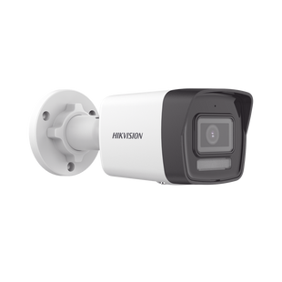 [Dual Light] Bala IP 2 Megapixel / Lente 2.8 mm / 30 mts IR + 30 mts Luz Blanca / Micrófono Integrado / ACUSENSE Lite / Exterior IP67 / H.265 / PoE  / Micro SD