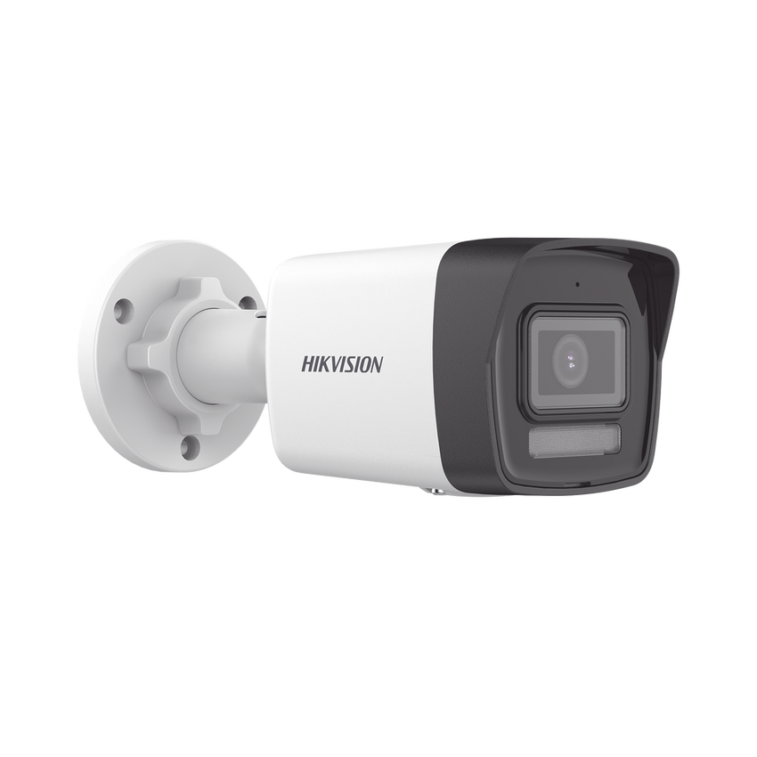 [Dual Light] Bala IP 2 Megapixel / Lente 2.8 mm / 30 mts IR + 30 mts Luz Blanca / Micrófono Integrado / ACUSENSE Lite / Exterior IP67 / H.265 / PoE  / Micro SD