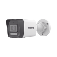 [PROTECCIÓN ACTIVA] Bala IP 4 Megapixel / Lente 2.8 mm / Dual Light (30 mts IR + 20 mts Luz Blanca)  / Audio de Dos Vías /  Luz Intermitente y Alerta de Audio / Micrófono Integrado / ACUSENSE Lite / Exterior IP67 / H.265 / PoE