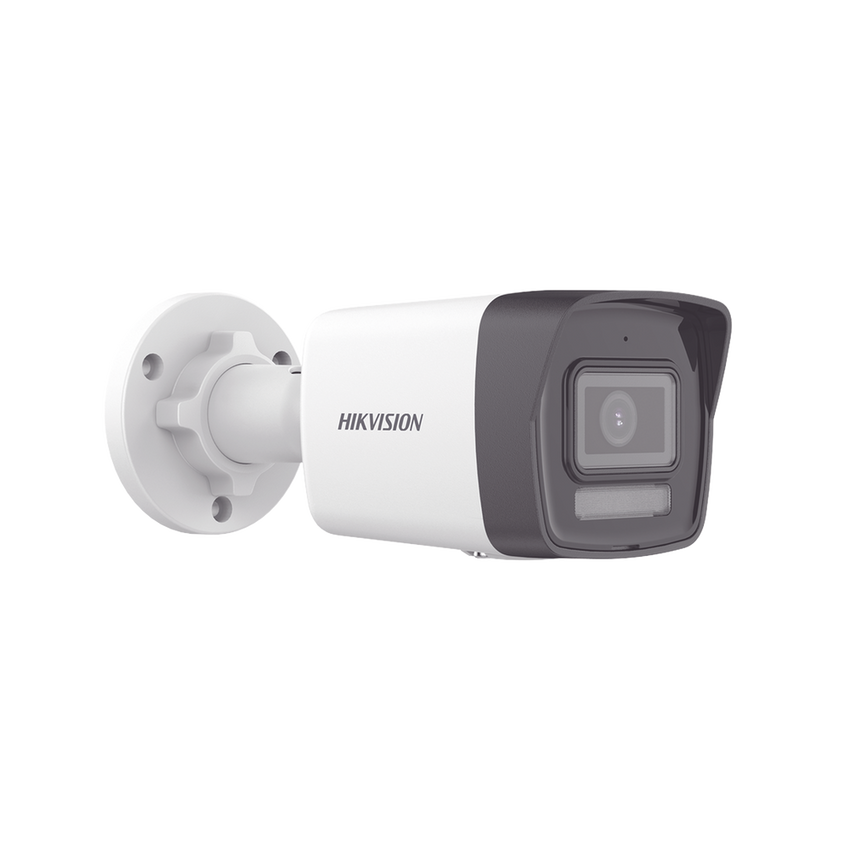 [Dual Light] Bala IP 6 Megapixel / Lente 2.8 mm / 30 mts IR + 30 mts Luz Blanca / Micrófono Integrado / ACUSENSE Lite / Exterior IP67 / H.265 / PoE / Micro SD