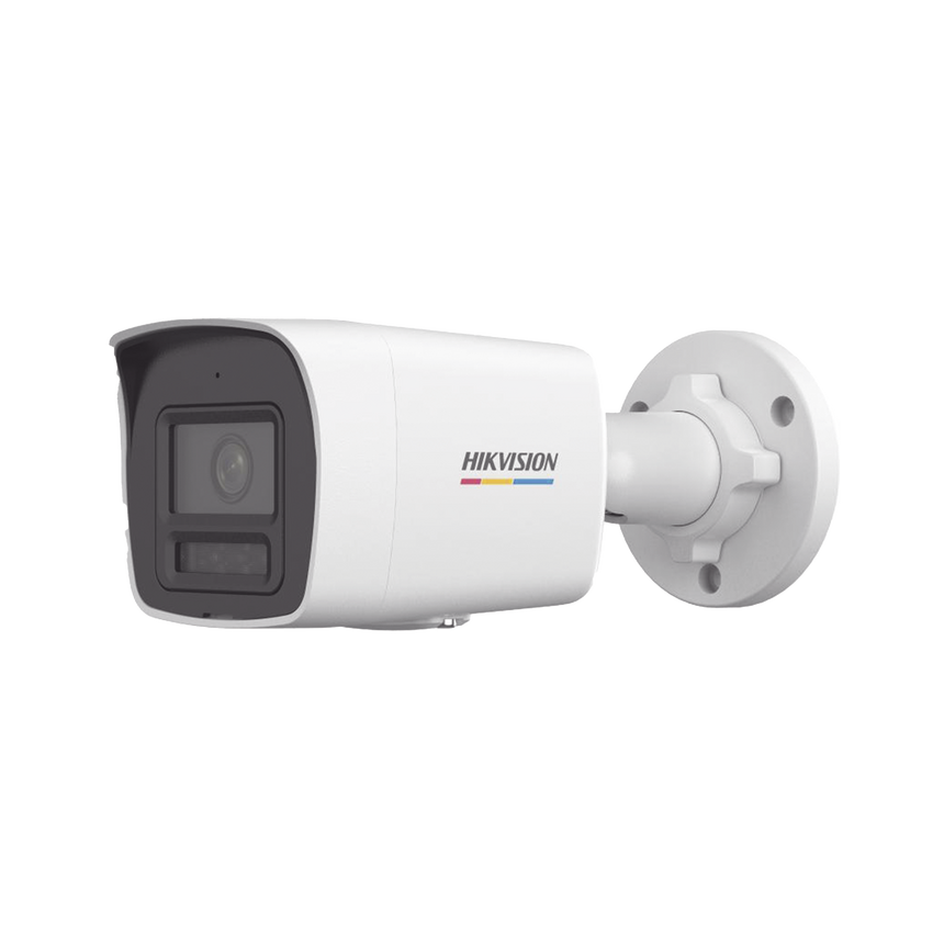 [Dual Light + ColorVu] Bala IP 6 Megapixel / Lente 2.8 mm / 30 mts IR + 30 mts Luz Blanca / Micrófono Integrado / ACUSENSE Lite / Exterior IP67 / WDR 120 dB / PoE / Micro SD / ONVIF