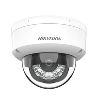 [Dual Light] Domo IP 8 Megapixel (4K) / Lente 2.8 mm / 30 mts IR + 30 mts Luz Blanca / Micrófono Integrado / Antivandálico IK08 / ACUSENSE Lite / Exterior IP67 / H.265 / PoE / Micro SD