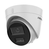 [Dual Light] Turret IP 2 Megapixel / Lente 2.8 mm / 30 mts IR + 30 mts Luz Blanca / Micrófono Integrado / ACUSENSE Lite / Exterior IP67 / H.265 / PoE / ONVIF