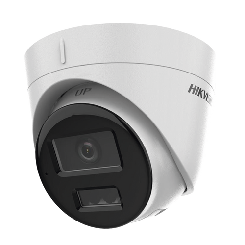 [Dual Light] Turret IP 2 Megapixel / Lente 2.8 mm / 30 mts IR + 30 mts Luz Blanca / Micrófono Integrado / ACUSENSE Lite / Exterior IP67 / H.265 / PoE / ONVIF