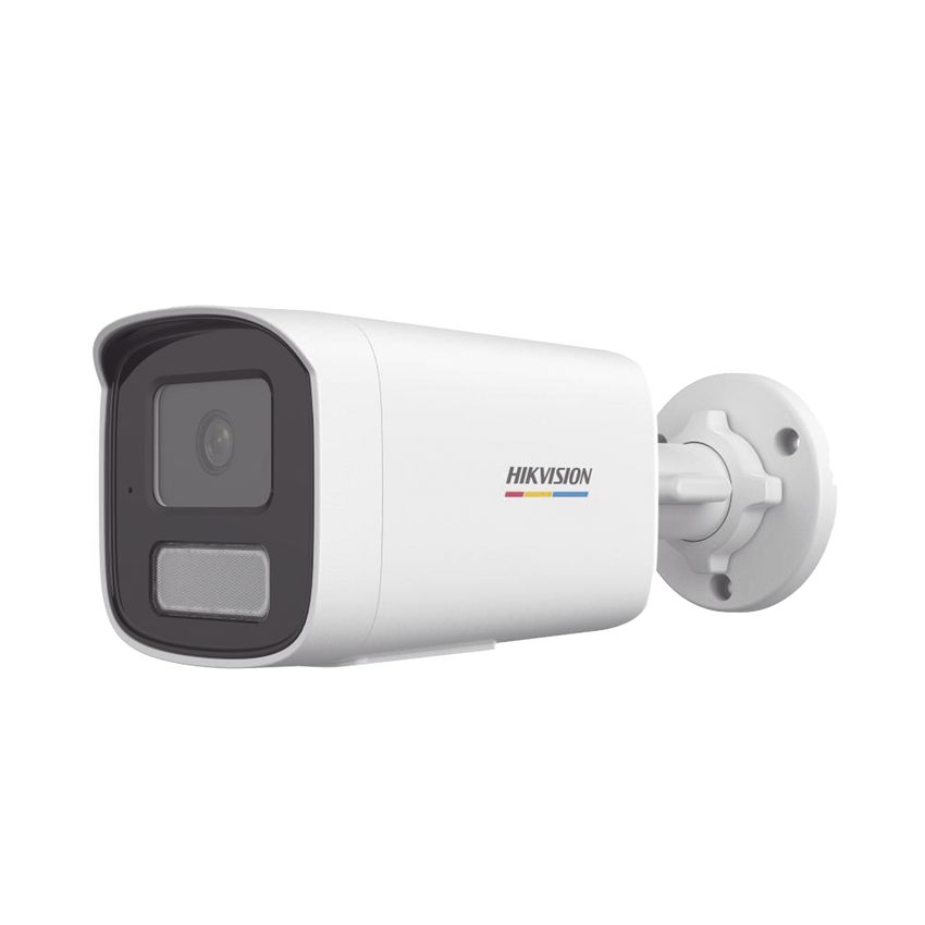 [Dual Light + ColorVu] Bala IP 2 Megapixel / Lente 2.8 mm / 50 mts IR + 50 mts Luz Blanca / Micrófono Integrado / ACUSENSE Lite / Exterior IP67 / WDR 120 dB / PoE / Micro SD / ONVIF