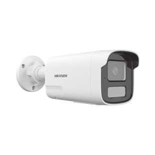 [PROTECCIÓN ACTIVA] Bala IP 4 Megapíxel / ACUSENSE Lite (Detección de Humanos y Vehiculos) / Lente 4 mm / Audio de Dos Vías /  Luz Intermitente y Alerta de Audio / 50 Mts IR EXIR 2.0 / Exterior IP67 / WDR 120 dB / PoE