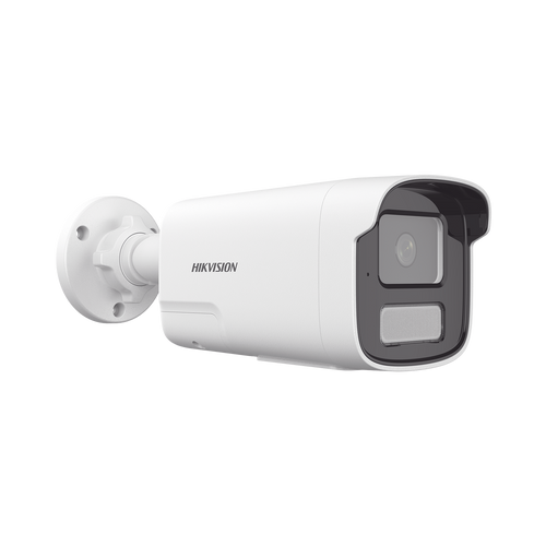 [PROTECCIÓN ACTIVA] Bala IP 4 Megapíxel / ACUSENSE Lite (Detección de Humanos y Vehiculos) / Lente 4 mm / Audio de Dos Vías /  Luz Intermitente y Alerta de Audio / 50 Mts IR EXIR 2.0 / Exterior IP67 / WDR 120 dB / PoE