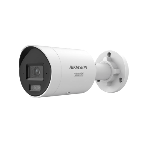 [Dual Light + ColorVu 3.0 + HikAI] Bala IP 6 Megapixel / Lente 2.8 mm / 40 mts IR + Luz Blanca / 2 Microfonos Integrados / Exterior IP67 /  WDR 130 dB / ACUSENSE 3.0 / Metal / NEMA 4X / ACUSEARCH