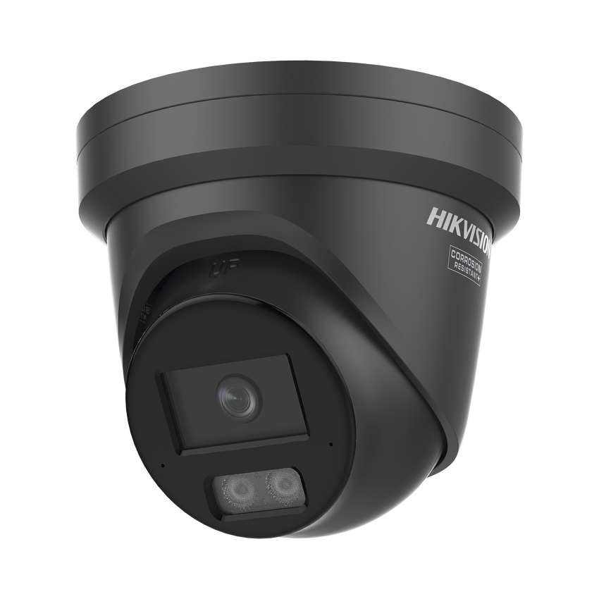 [Dual Light + ColorVu 3.0 + HikAI] Turret IP 6 Megapixel / Lente 2.8 mm / 30 mts IR + Luz Blanca / 2 Microfonos Integrados / Exterior IP67 / WDR 130 dB / ACUSENSE 3.0 / Metal / NEMA 4X / ACUSEARCH