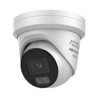 [Dual Light + ColorVu 3.0 + HikAI] Turret IP 6 Megapixel / Lente 2.8 mm / 30 mts IR + Luz Blanca / 2 Microfonos Integrados / Exterior IP67 / Estrobo Azul y Rojo / WDR 130 dB / ACUSENSE 3.0 / Metal / NEMA 4X / ACUSEARCH