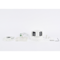 [PROTECCIÓN ACTIVA] Turret IP Panorámica 8 Megapíxel / 2 Lentes 4 mm (180°) / Imagen a Color 24/7 (ColorVu) / PoE / WDR 130° / IP67 / ACUSENSE / Luz Estroboscópica y Alarma Audible / 30 mts Luz Blanca / Micro SD