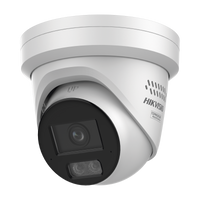 [Dual Light + ColorVu 3.0 + HikAI] Turret IP 8 Megapixel / Lente 2.8 mm / 30 mts IR + Luz Blanca / 2 Microfonos Integrados / Exterior IP67 / Estrobo Azul y Rojo / WDR 130 dB / ACUSENSE 3.0 / Metal / NEMA 4X / ACUSEARCH
