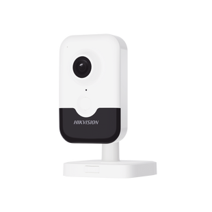 Cubo IP de 2 Megapixel / Lente 2.8 mm / WiFi / H.265+ / 10 mts IR EXIR / Micrófono y Bocina Integrada (Audio de Dos Vías) / ACUSENSE Lite / Interior / Se Conecta Directo a la App Hik-Connect / Micro SD / dWDR / PoE