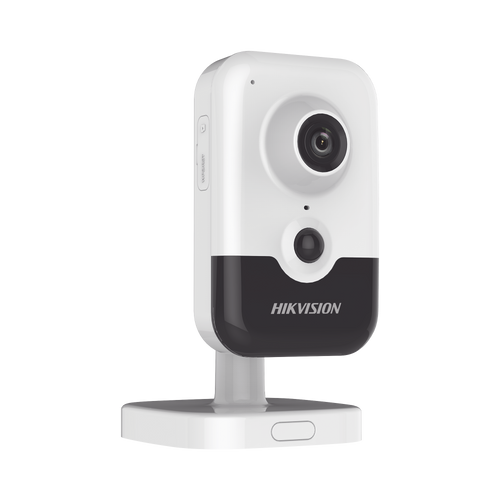Cubo IP 4 Megapixel / Serie PRO / Lente 2.8 mm / 10 mts IR EXIR / PoE / Sensor PIR / H.265+ / Interior / Audio de Dos Vías / PoE / MicroSD / ONVIF