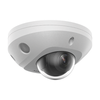 [Dual Light + 2 Micrófonos Integrados] Mini Domo IP 6 Megapixel / Lente 2.8 mm / 30 mts Luz Blanca + 30 mts IR / ACUSENSE / Exterior IP67 / IK8 /  WDR 120 dB / PoE / ONVIF / Micro SD / ACUSEARCH