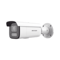 [Dual Light + 2 Micrófonos Integrados] Bala IP 4 Megapixel / Lente Mot. 2.8 a 12 mm / 60 mts Luz Blanca + 60 mts IR / ACUSENSE / Exterior IP67 / IK10 / WDR 120 dB / PoE+ / ONVIF / Alarmas I/O / Micro SD / Metal / ACUSEARCH