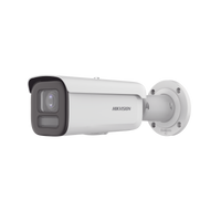 [Dual Light + ColorVu] Bala IP 4 Megapixel / Lente 2.8 - 12 mm /60 mts IR + 60 mts Luz Blanca / WDR 130 dB / Exterior IP67 / Captura Facial / Videoanaliticos (Filtro de Falsas Alarmas) / MicroSD / ACUSEARCH