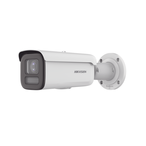 [Dual Light + ColorVu] Bala IP 4 Megapixel / Lente 2.8 - 12 mm /60 mts IR + 60 mts Luz Blanca / WDR 130 dB / Exterior IP67 / Captura Facial / Videoanaliticos (Filtro de Falsas Alarmas) / MicroSD / ACUSEARCH