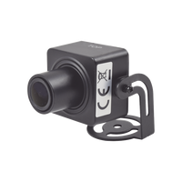 Cámara Oculta IP 2 Megapixel / Lente 2.8 mm / H.265+ / Interior / WDR / 12 Vcc / Ultra Baja Iluminación / Entrada de Audio