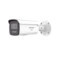 [Dual Light + ColorVu 3.0 + HikAI] Bala IP 4 Megapixel / Lente 4 mm / 60 mts IR + Luz Blanca / Exterior IP67 / Estrobo Luz Blanca / WDR 130 dB / ACUSENSE 3.0 / Metal / NEMA 4X / ACUSEARCH