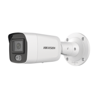 Bala IP 4 Megapixel / Imagen a Color 24/7 (ColorVu) / Lente 2.8 mm / Luz Blanca 40 mts / Exterior IP67 / WDR 130 dB / Audio y Alarma I/O / Captura Facial / ONVIF / Micro SD