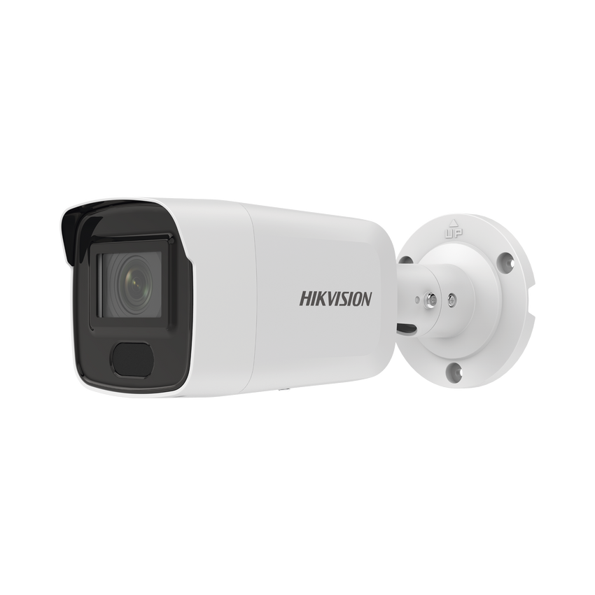 Bala IP 6 Megapixel / Lente 2.8 mm / 40 mts IR / Exterior IP67 / PoE / ACUSENSE / DARKFIGHTER / Alarmas y Audio I/O / ONVIF / Micro SD / 4 Analíticos: AcuSense, Deteccion Facial, Conteo de Personas por Cruce y Zona