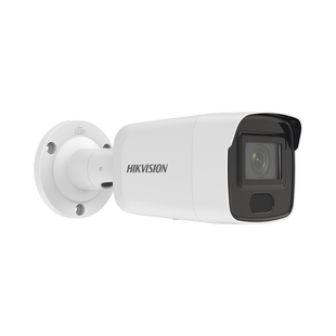 Bala IP 8 Megapixel / Lente 2.8 mm / 40 mts IR / Exterior IP67 / PoE / DARKFIGHTER / Alarmas y Audio I/O / ONVIF / Micro SD / 4 Analíticos: AcuSense, Deteccion Facial, Conteo de Personas por Cruce y Zona