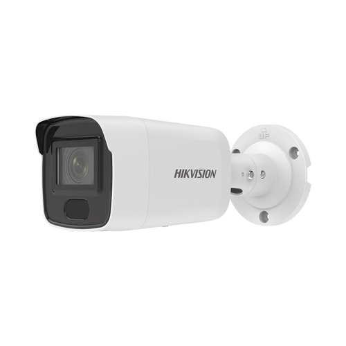 Bala IP 8 Megapixel / Lente 2.8 mm / 40 mts IR / Exterior IP67 / PoE / DARKFIGHTER / Alarmas y Audio I/O / ONVIF / Micro SD / 4 Analíticos: AcuSense, Deteccion Facial, Conteo de Personas por Cruce y Zona