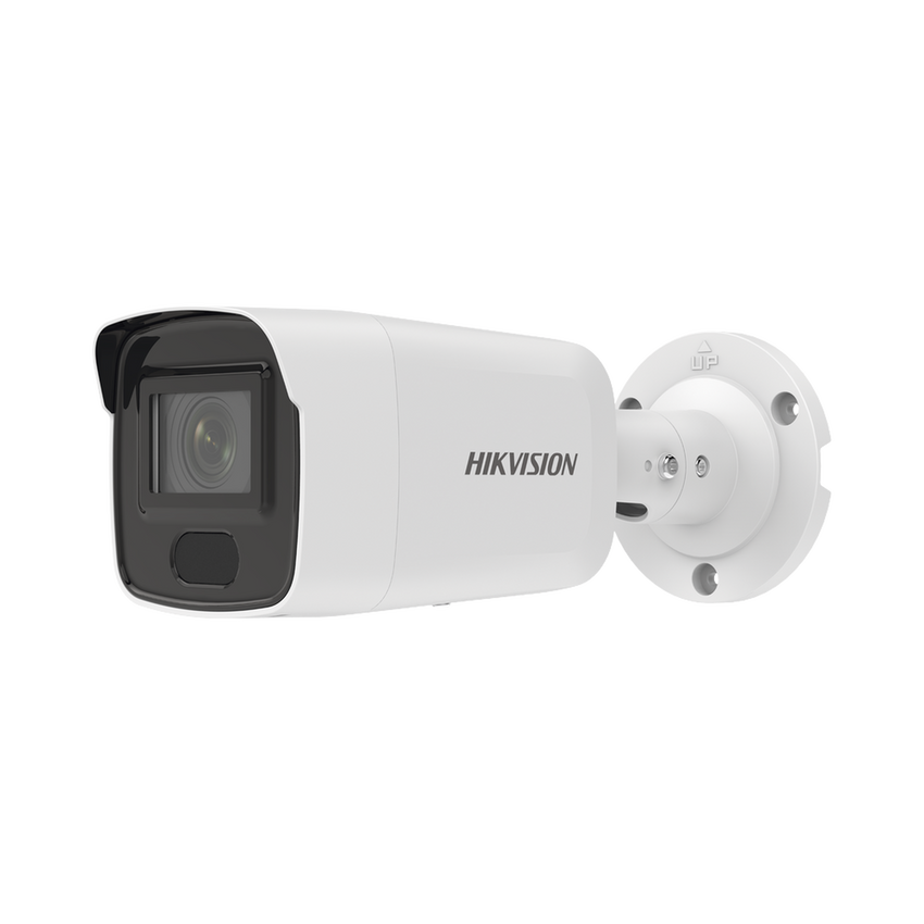 Bala IP 8 Megapixel / Lente 2.8 mm / 40 mts IR / Exterior IP67 / PoE / DARKFIGHTER / Alarmas y Audio I/O / ONVIF / Micro SD / 4 Analíticos: AcuSense, Deteccion Facial, Conteo de Personas por Cruce y Zona