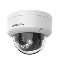 [Dual Light] Domo IP 4 Megapixel / Lente 2.8 mm / 30 mts IR + 30 mts Luz Blanca / Micrófono Integrado / Antivandálico IK08  / Exterior IP67 / H.265 / PoE / ONVIF / Micro SD